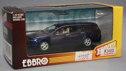 EBBRO 1/43 Honda Accord Wagon Indigo Blue P