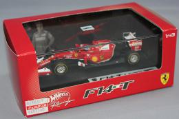 ホットホイールズ 1/43 フェラーリ F14-T F.アロンソ