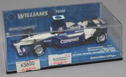 ミニチャンプス 1/43 Williams F1 BMW FW23 J.P.Montoya　GP Win Monza 2001