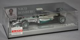 ミニチャンプス 1/43 MERCEDES AMG PETORONAS F1 Team N.Rosberg 2014