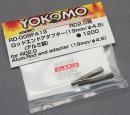 ヨコモ RD-008FA19 RD2.0用 ロッドエンドアダプター(19mm/Φ4.5)アルミ製