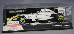 ミニチャンプス 1/43 Brawin GP BGP001 J.Button Winner Bahrain GP 2009