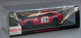 スパークモデル 1/43 Datsun 240 Z No.20 29th Rally Monte Carlo 1972 Tony Fall Mike Wood