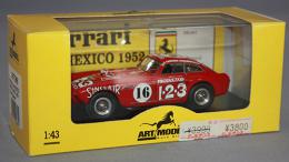 MODEL BEST 1/43 FERRARI 340 MEXICO CARRERA MEX 1952 Villoresi -Cassani