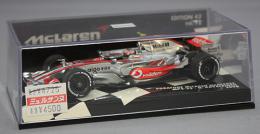 ミニチャンプス 1/43 Vodafone McLaren Mercedes MP4-23 H.Kocalainen 2008