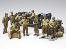 タミヤ 1/48 WWII アメリカ歩兵前線休息セット