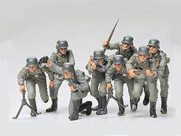 タミヤ 1/35 ドイツ歩兵 突撃セット