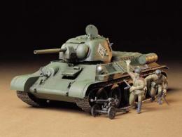 タミヤ 1/35 ソビエトT34/76戦車1943年型チェリヤビンスク