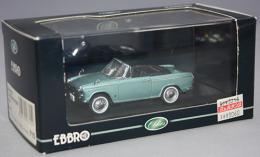 EBBRO 1/43 DAIHATSU COMPAGNO SPIRDER 1965　BLUE