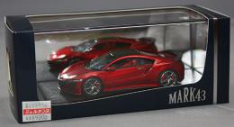 Mark43 1/43 Honda NSX (NC1) 2017 Vaiencia Red Pearl Carbon Fiber Exterior Package