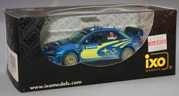 ixo 1/43 SUBARU Impreza WRC #5 Winner Rally Sweden 2005