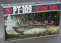 AMT 1/64 WWII アメリカ海軍 魚雷艇 PTボート PT-109 ジョン・F・ケネディ艇