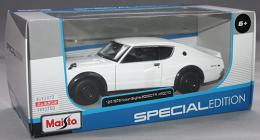 マイスト 1/24 ニッサン スカイライン 2000GT-R (KPGC110) 1973 ホワイト