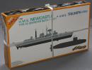 サイバーホビー 1/700イギリス海軍42型駆逐艦 D87ニューキャッスル+トラファルガー級原子力潜水艦S93