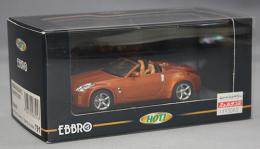 EBBRO 1/43 NISSAN FAIRLADY Z ROADSTER 2005 ORANGE