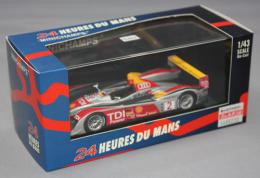 MINICHAMPS 1/43 Audi R10 TDI Le Mans 2008 Winners