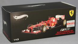 HotWheels 1/43 フェラーリ F138 2013 CHINESE GP FERNANDO ALONSO