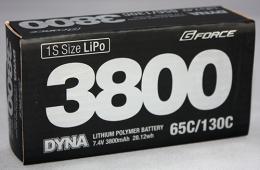 G-FORCE Dyna 7.4V 3800mAh  1S Size 65C/130C