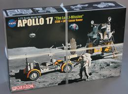 ドラゴン 1/72 アポロ17号“ラストJミッション”司令船+着陸船+月面探査車(ルナローバー)