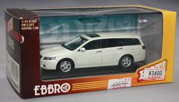 EBBRO 1/43 Honda Accord Wagon Premium White P.