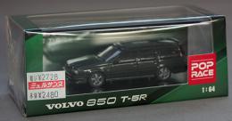 ポップレース 1/64 ボルボ 850 T-5R エステート オリーブグリーンメタリック