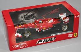 ホットウィールズ 1/18 フェラーリ F-1 No.3/2013 F138 F.アロンソ