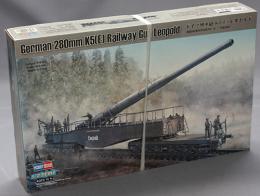 HOBBY BOSS 1/72 ドイツ列車砲 280mm K5(E) レオポルド