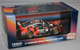 EBBRO 1/43 SUPER GT 2005 G'ZOX HASEMI Z BLACK/RED