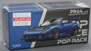 POP RACE 1/64 MAZDA RX-7 (FD3S) RE-AMEMIYA WIDEBODY METALLIC BLUE