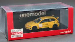 ONE MODEL 1/64 Honda Civic EG6 Rocket Bunny Yellow