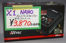 HiTEC AC BALANCE CHARGER X1 NANO