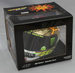 ミニチャンプス 1/2 AGV ヘルメット V.ROSSI MOTOGP バレンシア 2009